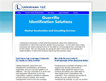 Tablet Screenshot of linkstreamllc.com